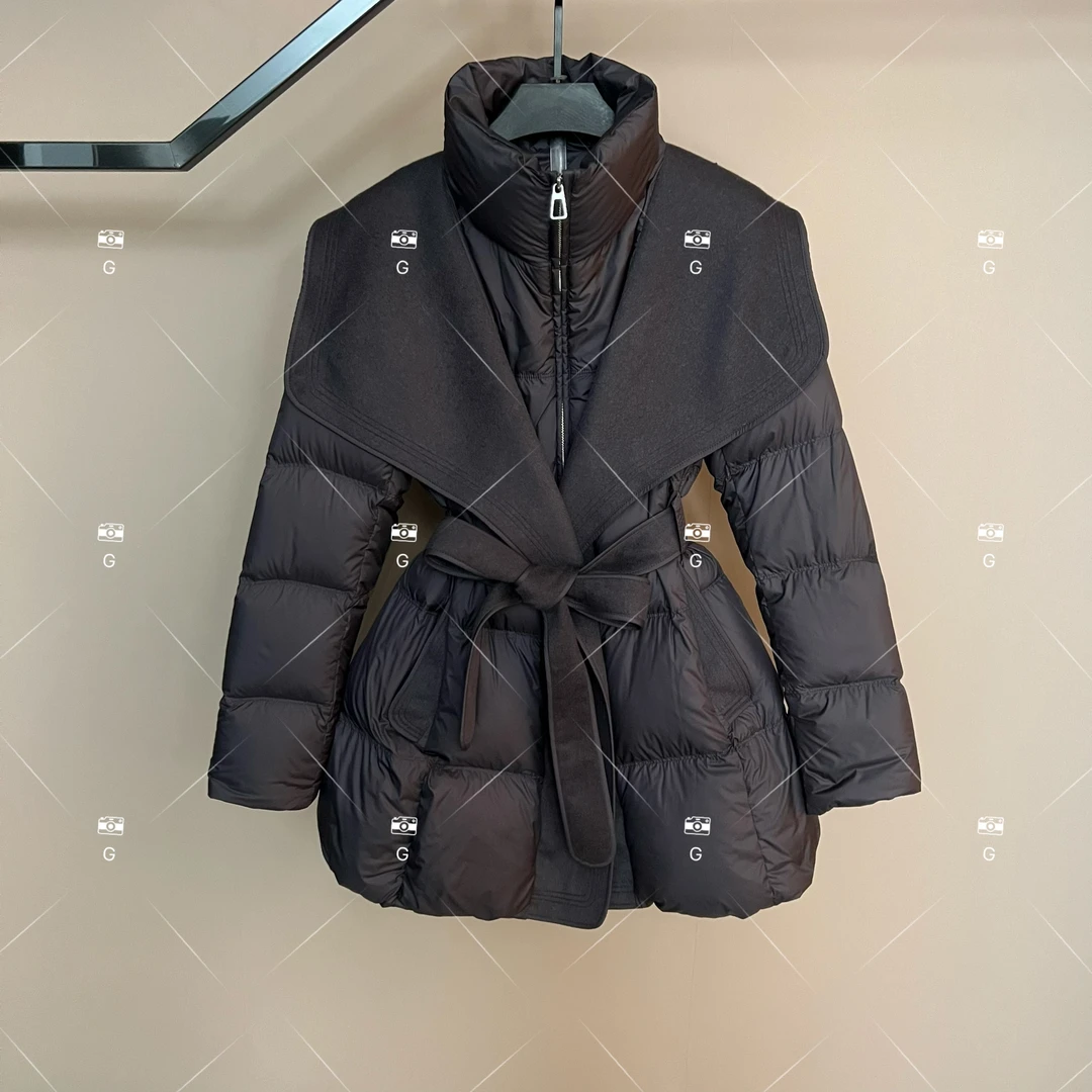 秋冬气质小香风设计师中长款羽绒服轻奢女 GS-57911