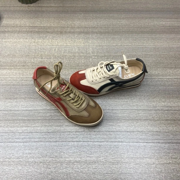 2025新款女鞋时尚休闲百搭平底单鞋女鞋子透气皮鞋女鞋子25902