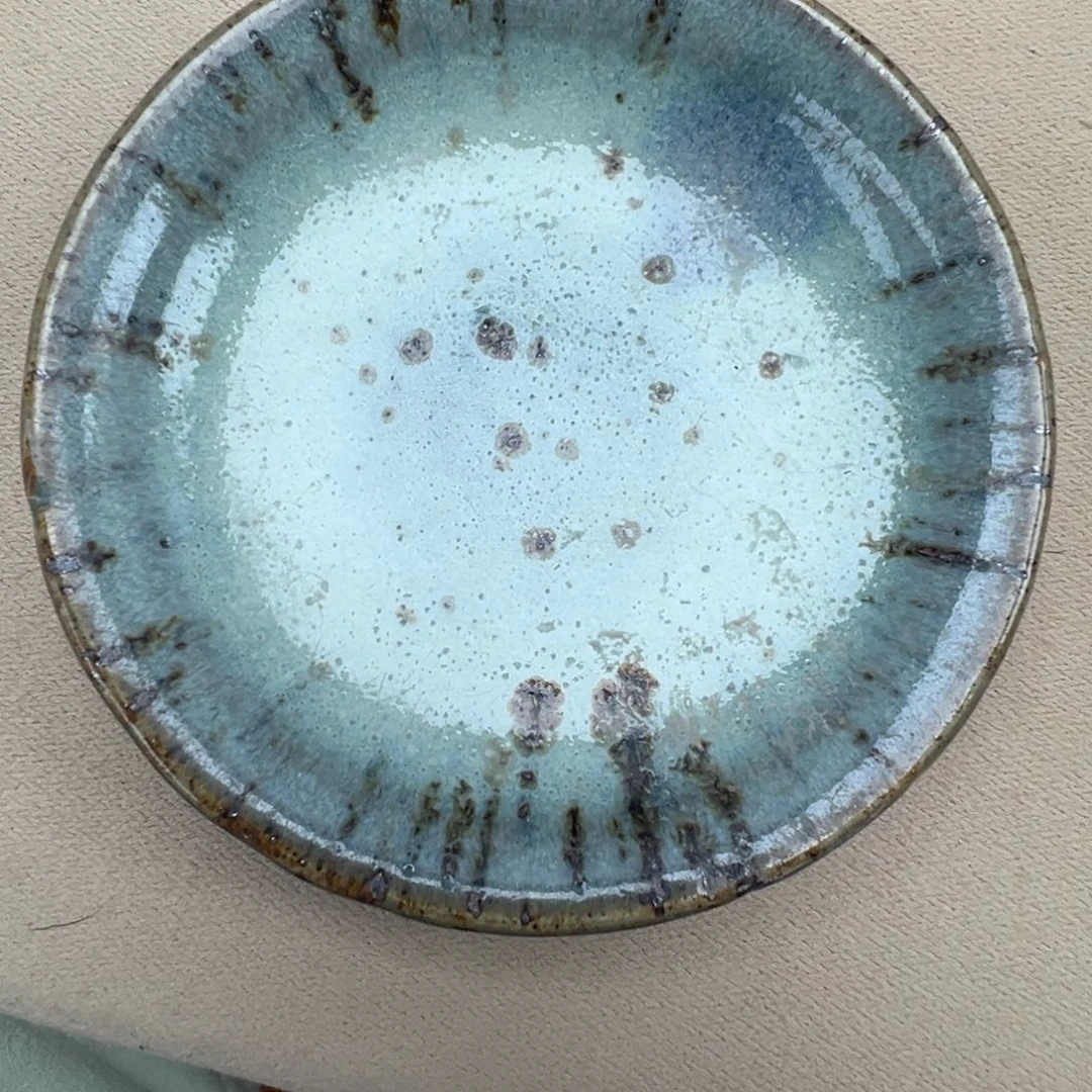 明***天瓷片瓷器工艺品瓷盘