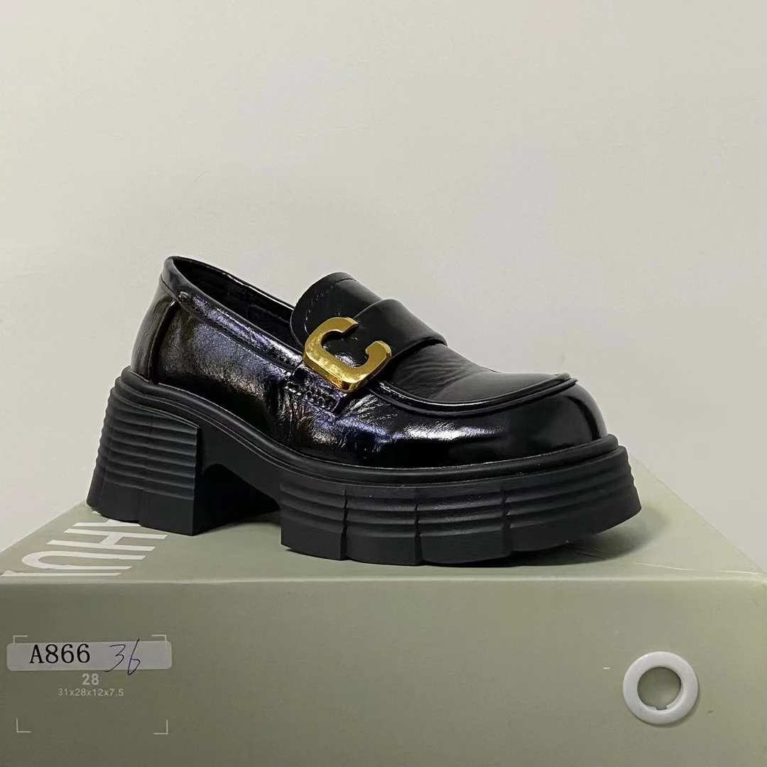 【清仓】2025小个子厚底平增高百搭女鞋A866