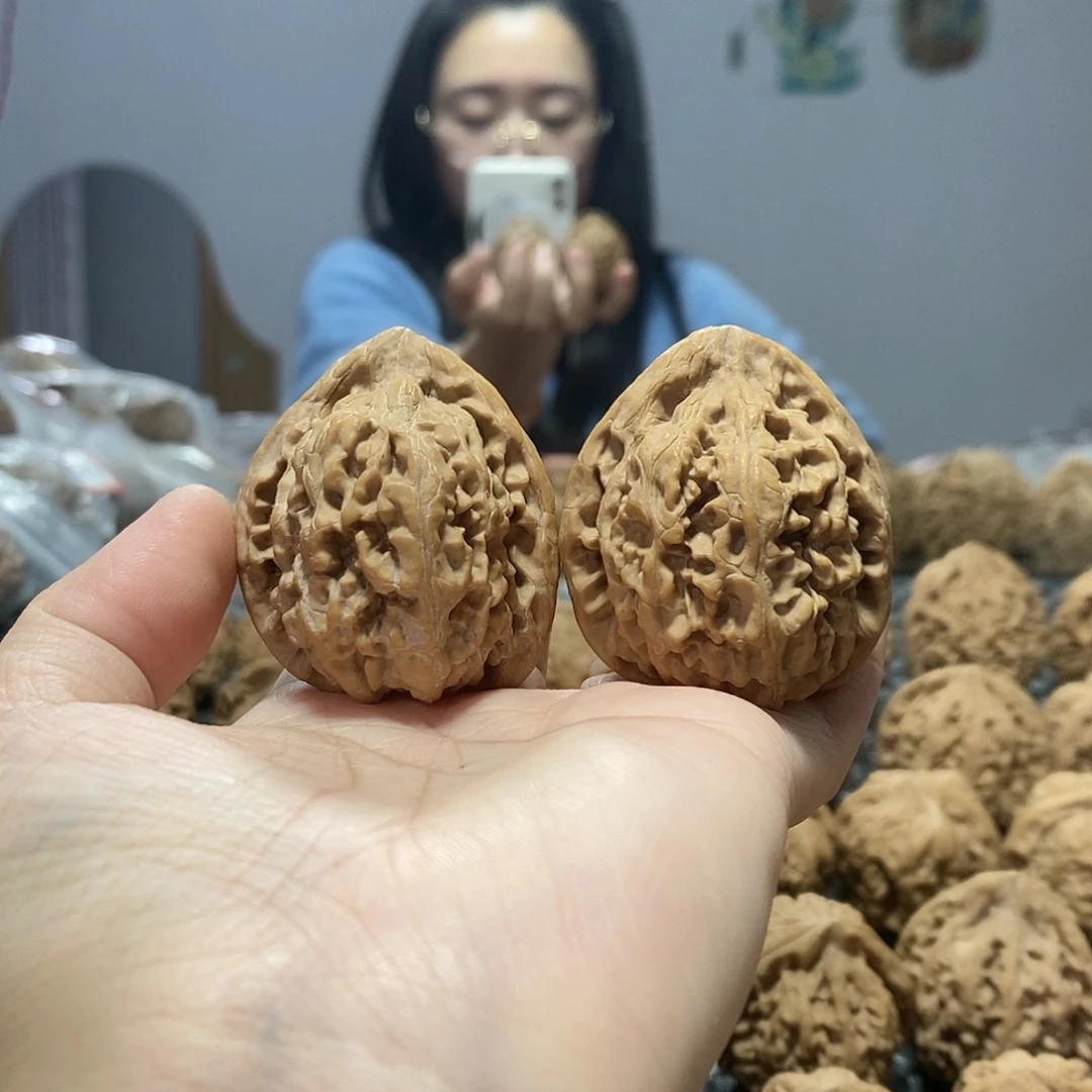 桃核吊坠核樽40黄