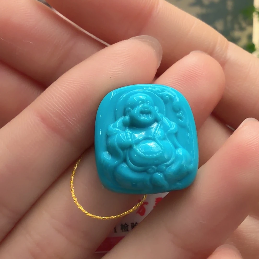 绿松石未镶嵌颈饰