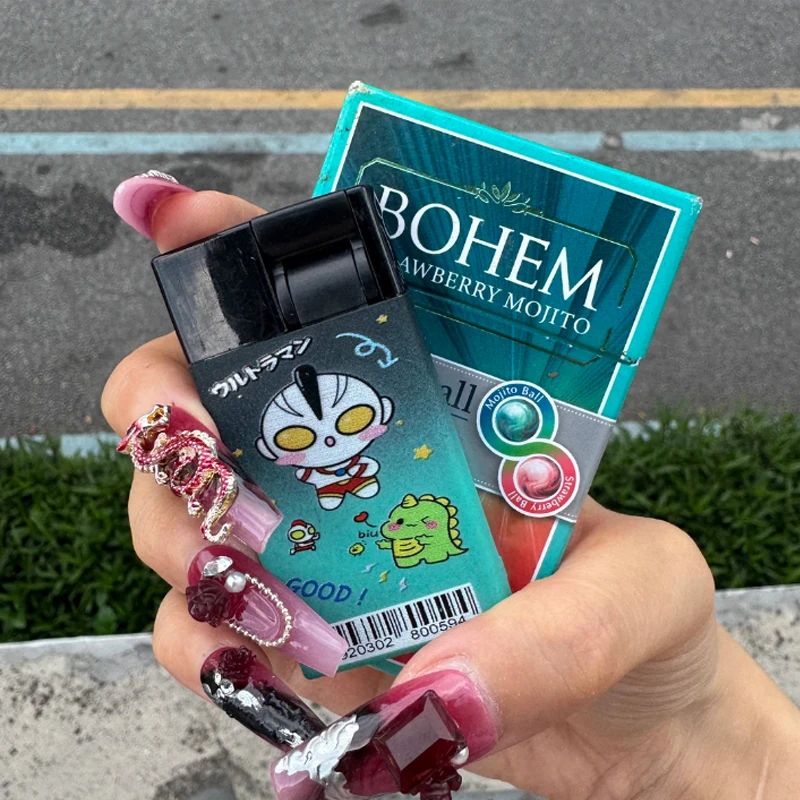 鸿鹿磨砂金属防风打火机加厚耐用创意直冲可充气定制印字