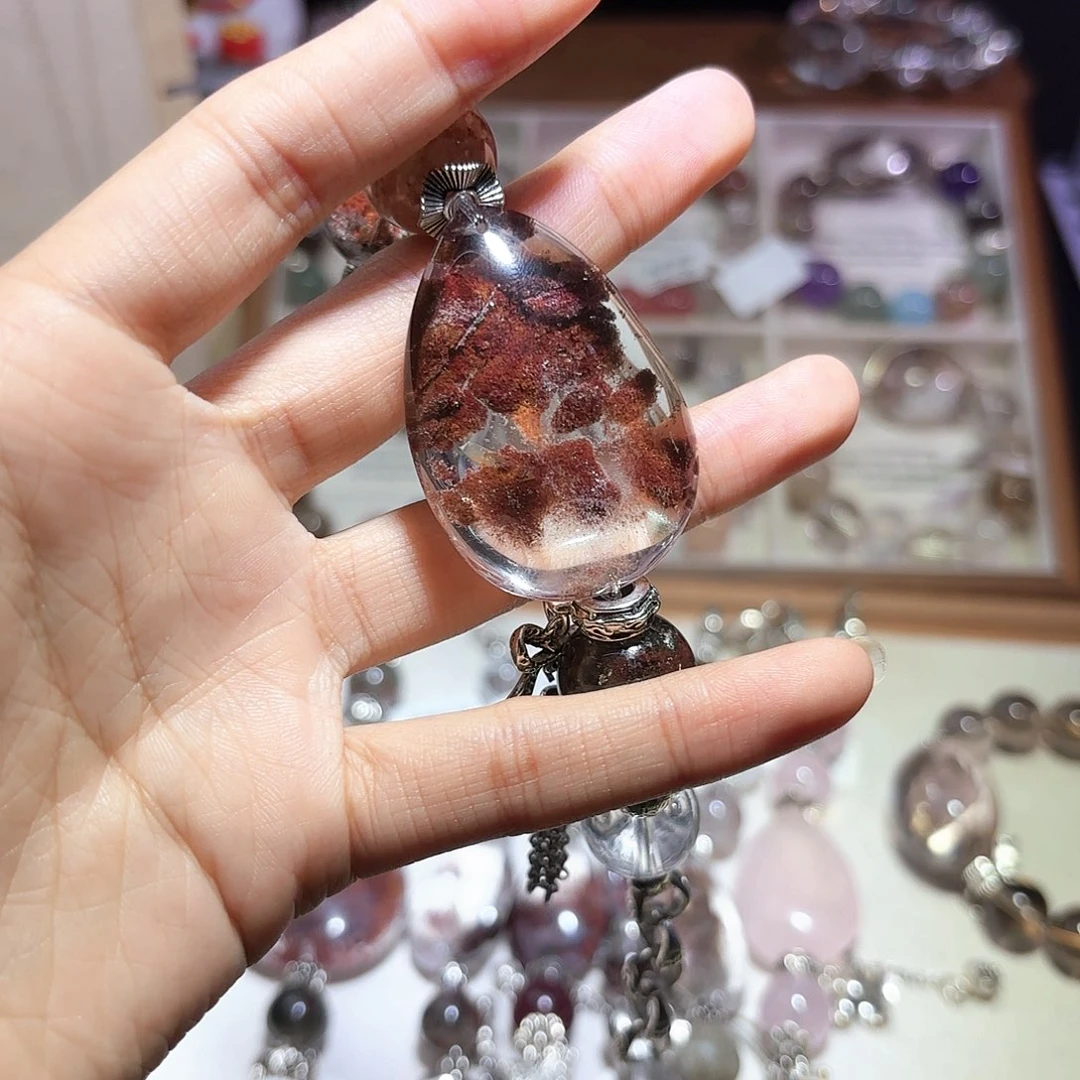 玛***雅水晶未镶嵌手串水晶