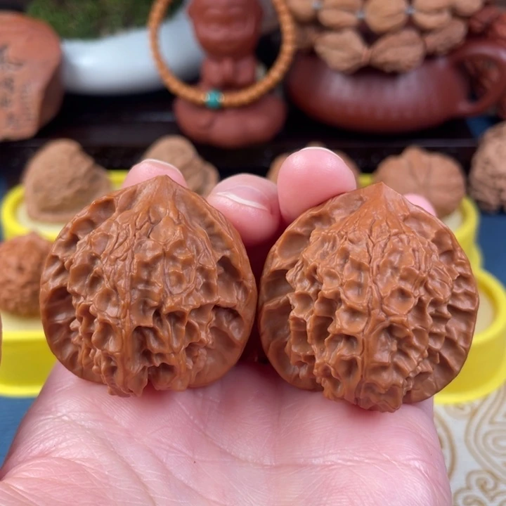 吊坠文玩核桃玲珑42