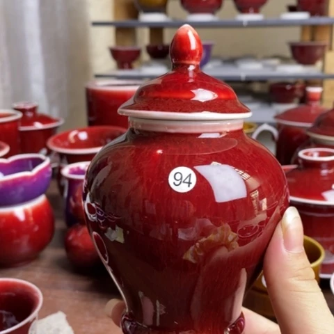 【闪购商品】景德镇名陶坊原矿郎红