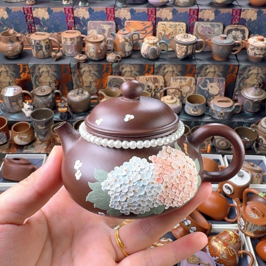 茶壶紫砂150cc原矿精工半手