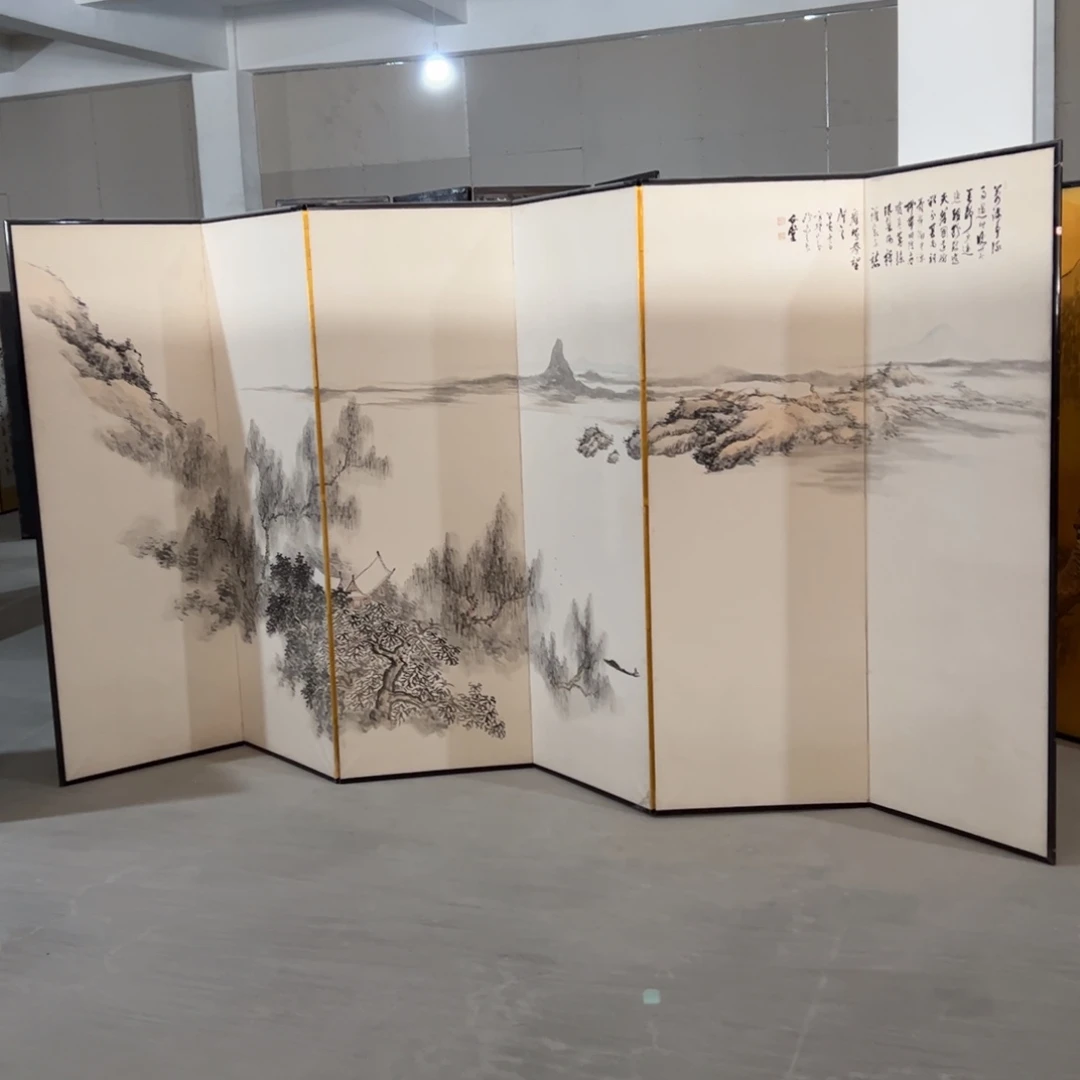 绘画热门火爆屏风框画回流