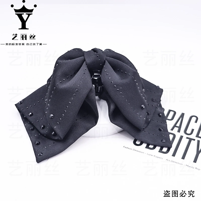 艺丽丝 巴黎王妃 [平行线] 端庄优雅气质蝴蝶结4cm马尾夹YL967