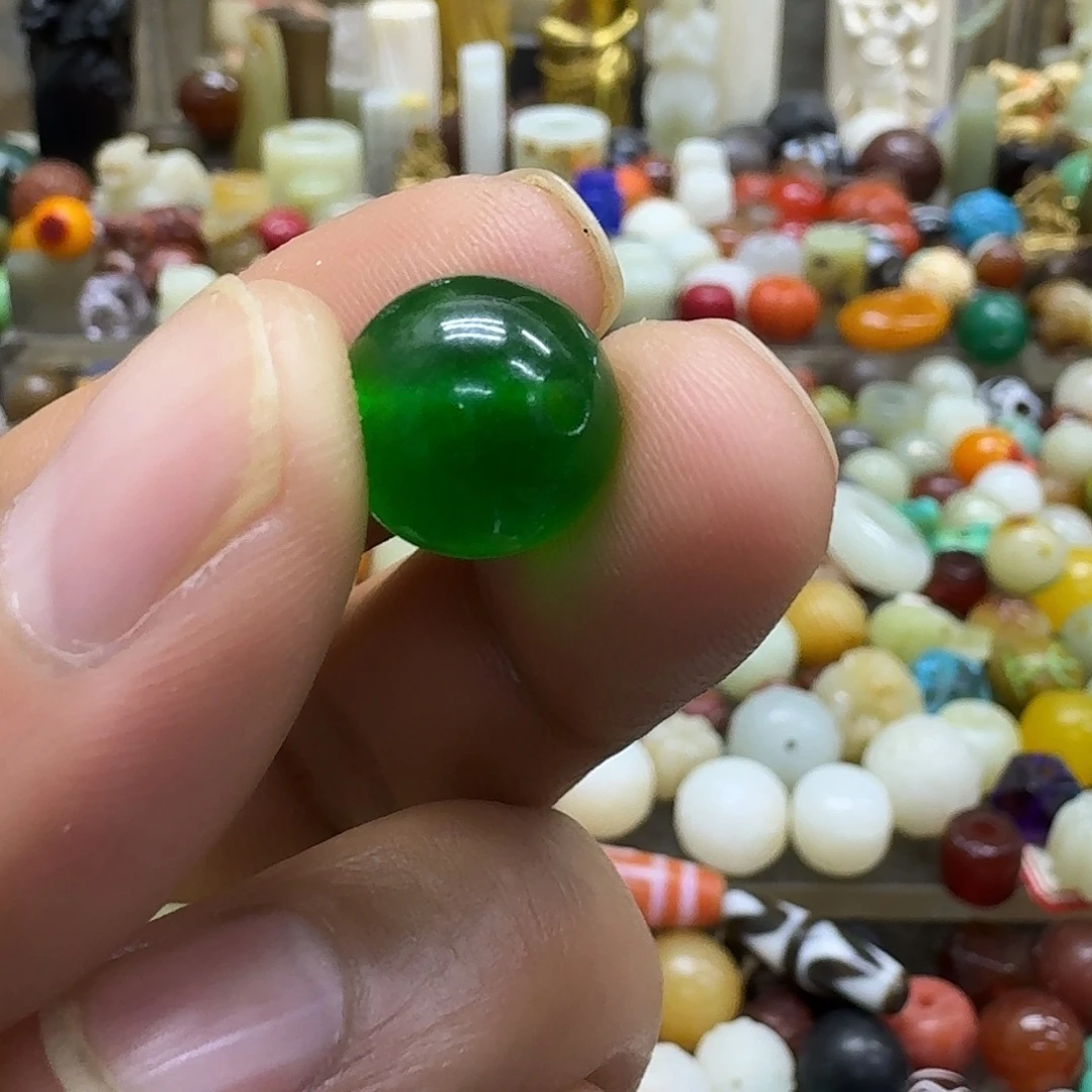 小***榄南红玛瑙合金珠宝半成品古珠配饰