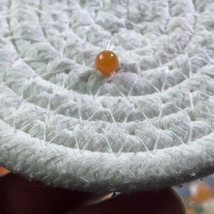 翡翠散珠未镶嵌定制翡翠卡5.9