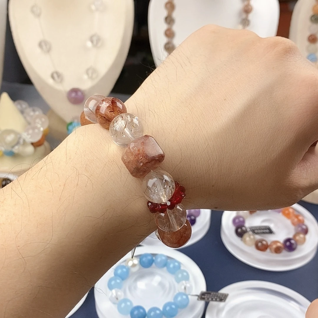 银S925镶嵌手链水晶