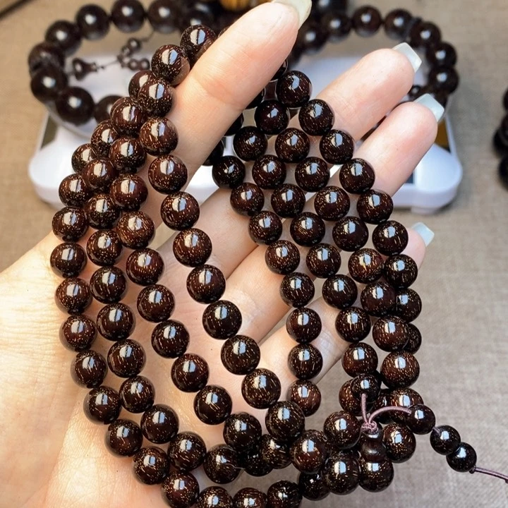 檀香紫檀（小叶紫檀）0.8爆星108