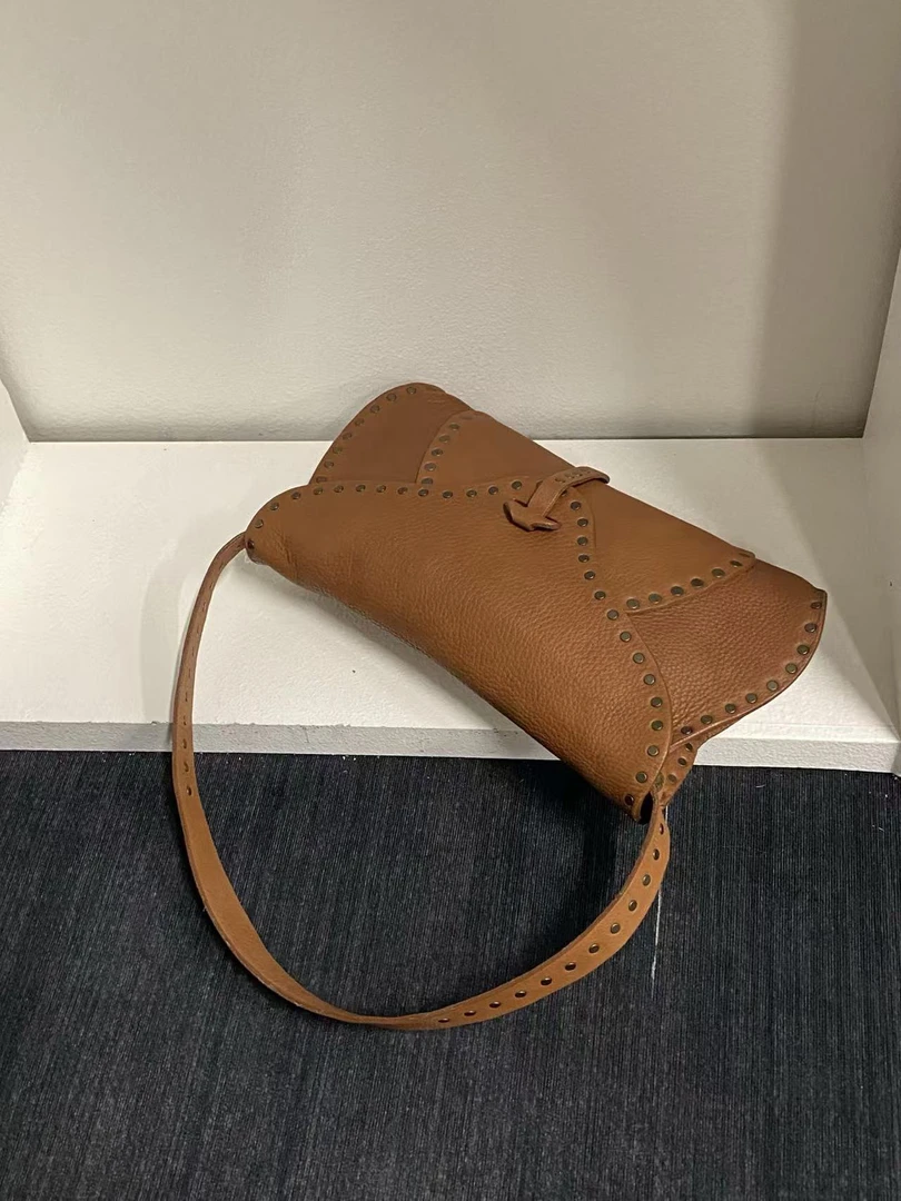 95新 Celine/思琳 棕色单肩包 1205 1912