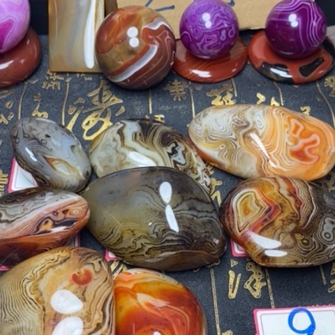 未镶嵌玛瑙/玉髓珠宝奇石用****5