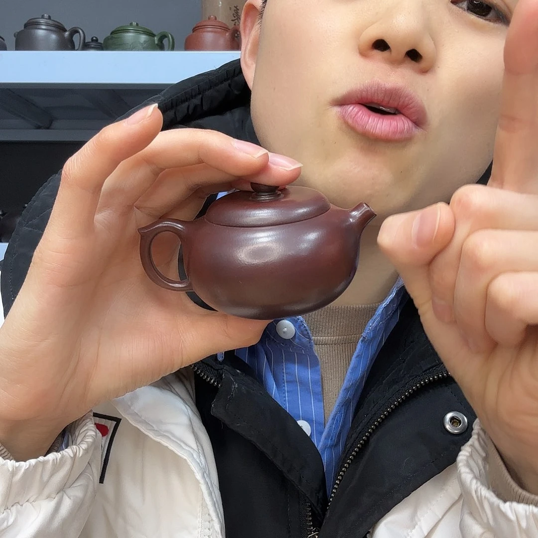 紫砂茶壶民间手艺人全手工制作
