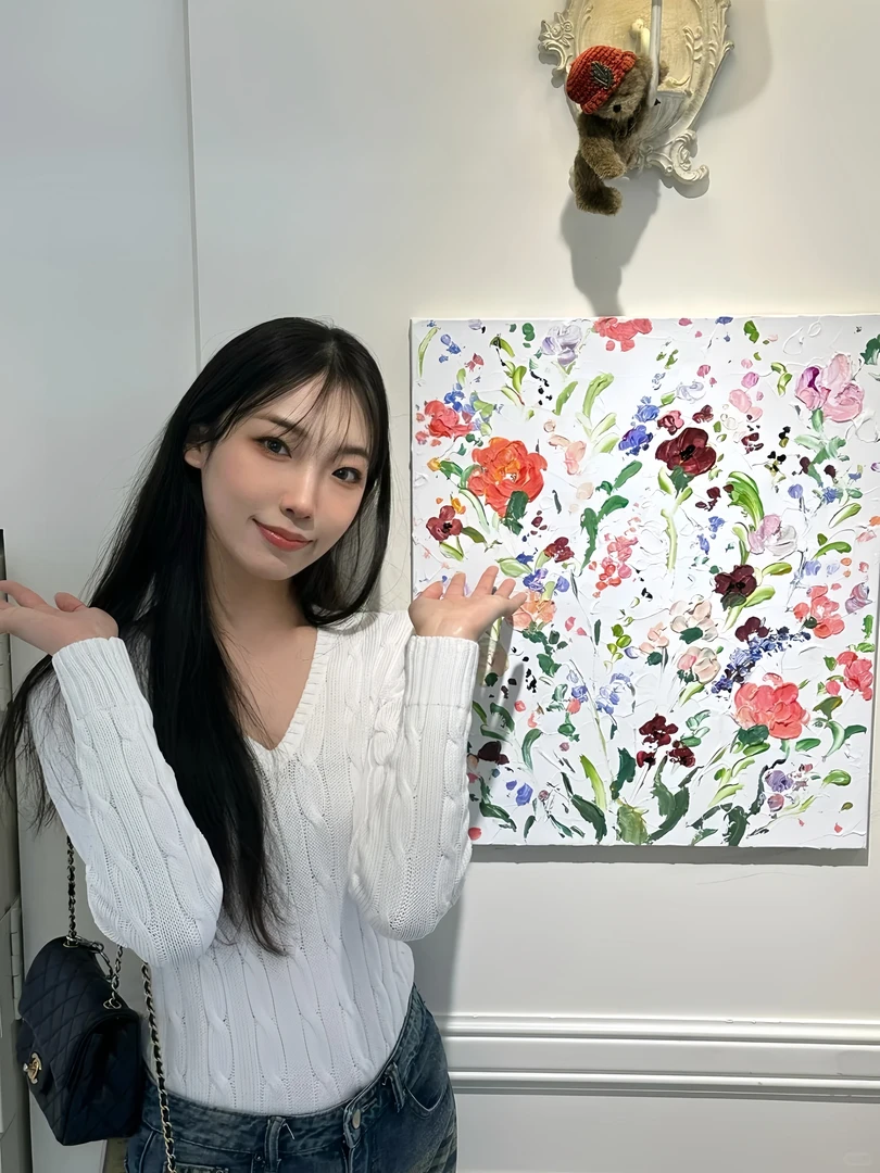 纯棉V领麻花套头长袖针织衫早春新款女百搭显瘦休闲风毛衣欧若风