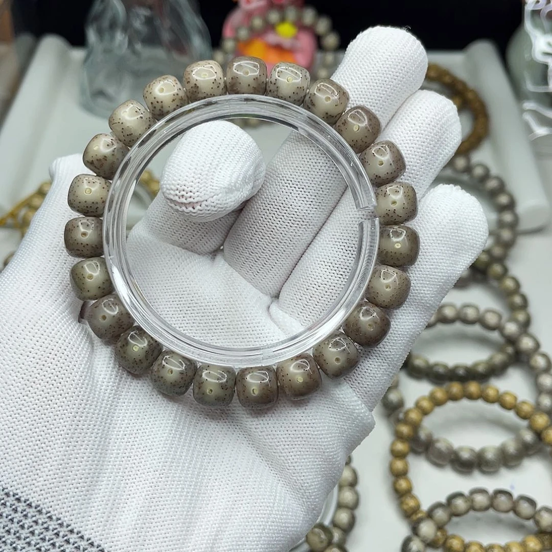 星月菩提手串10mm 火龙果星糯冰料