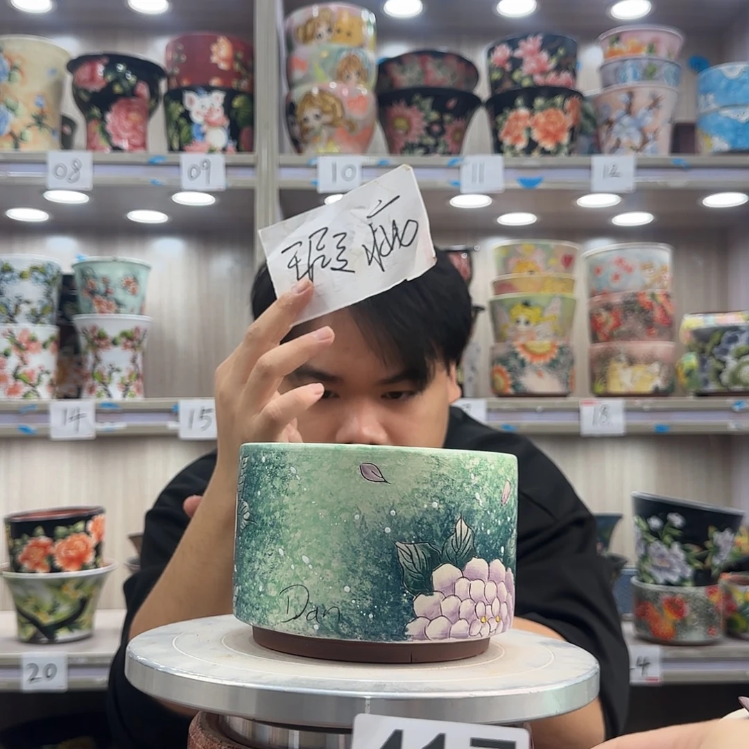 花盆紫砂瑕疵瑕疵417