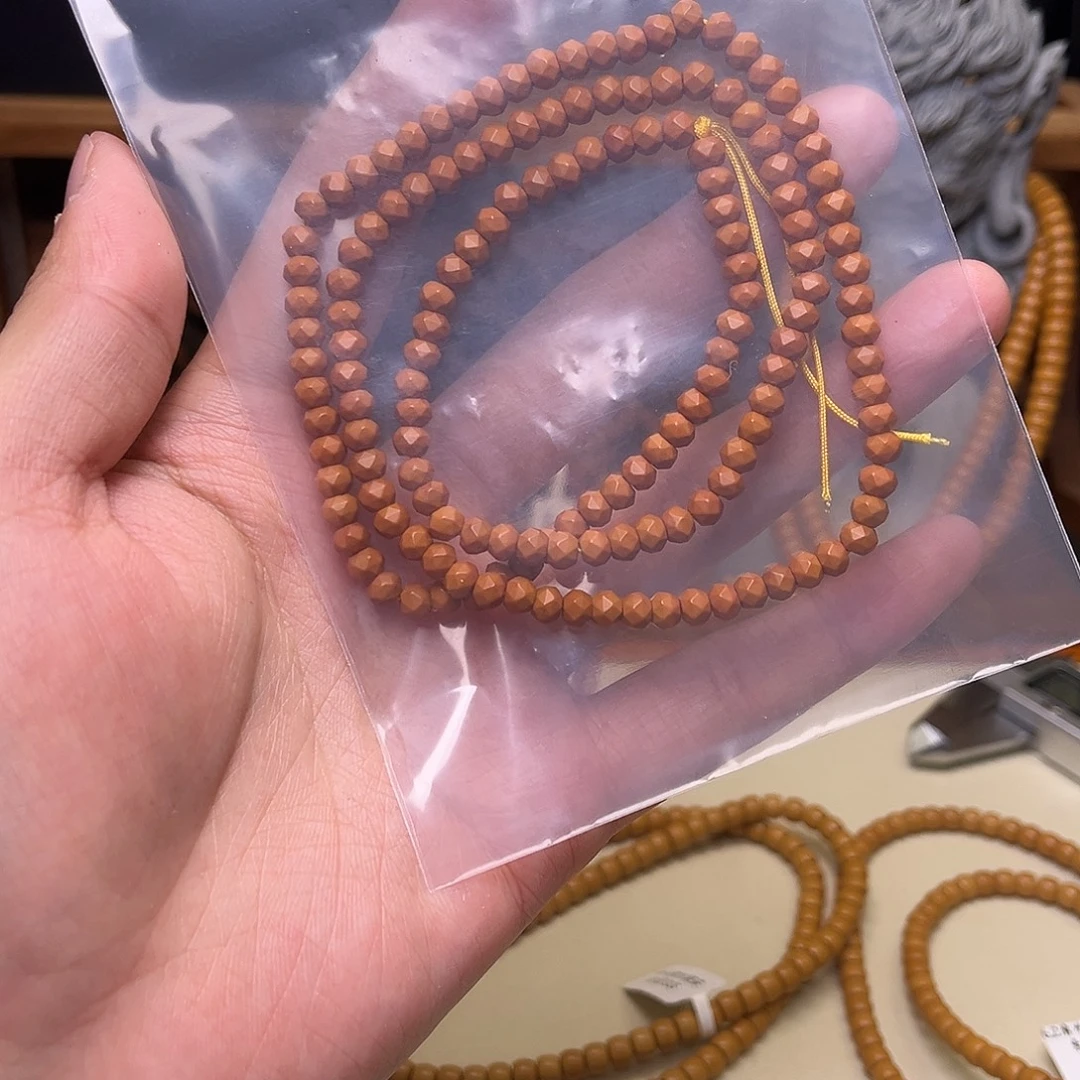 手串/手链橄榄核【听松】sss橄榄核尖素@@5.2钻面