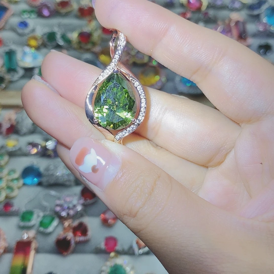 【闪购商品】芙蓉石戒指银S925镶嵌