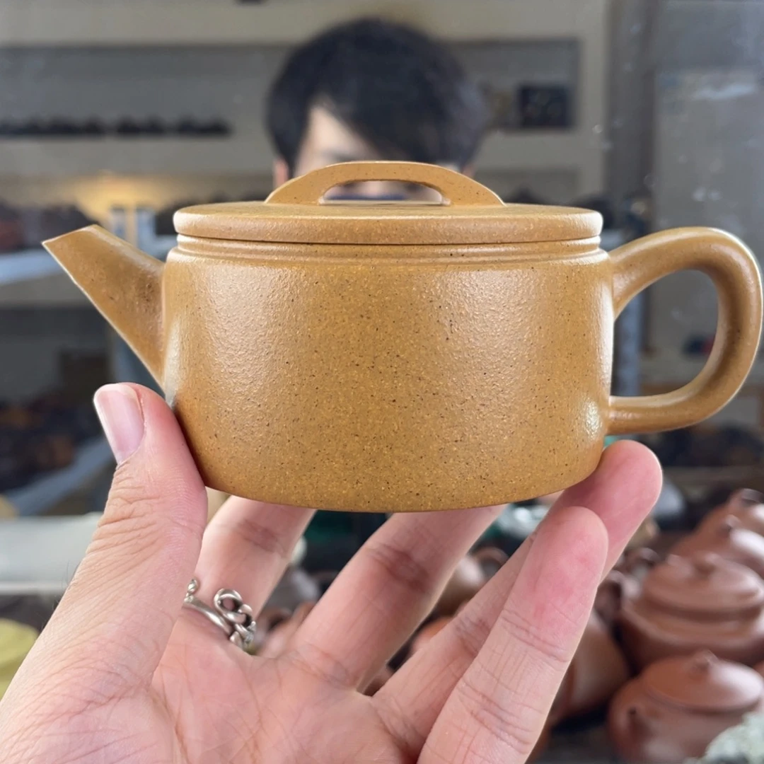 茶壶紫砂180cc黄金段茶壶