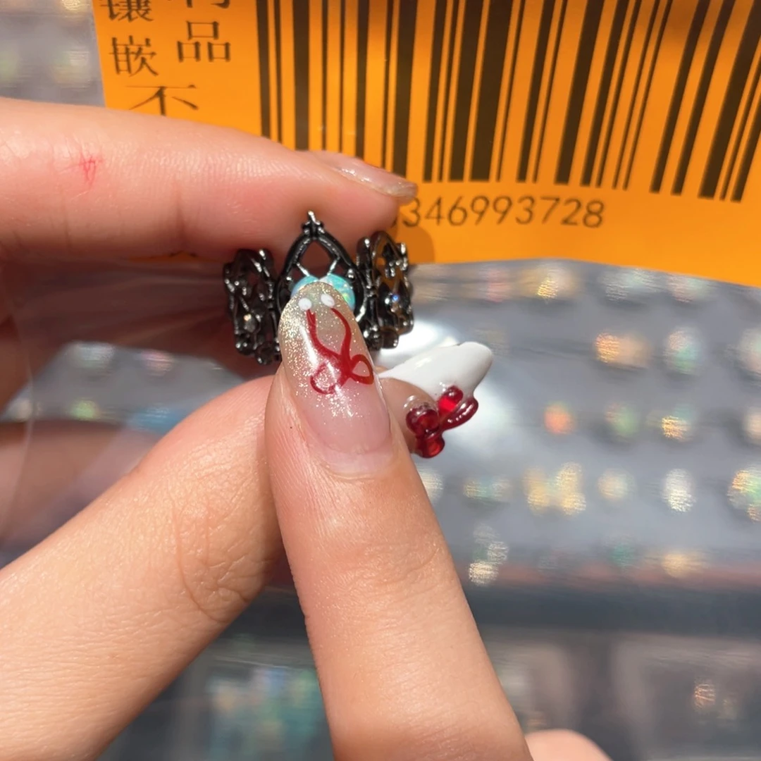 欧泊欧泊戒指银S925镶嵌用****8