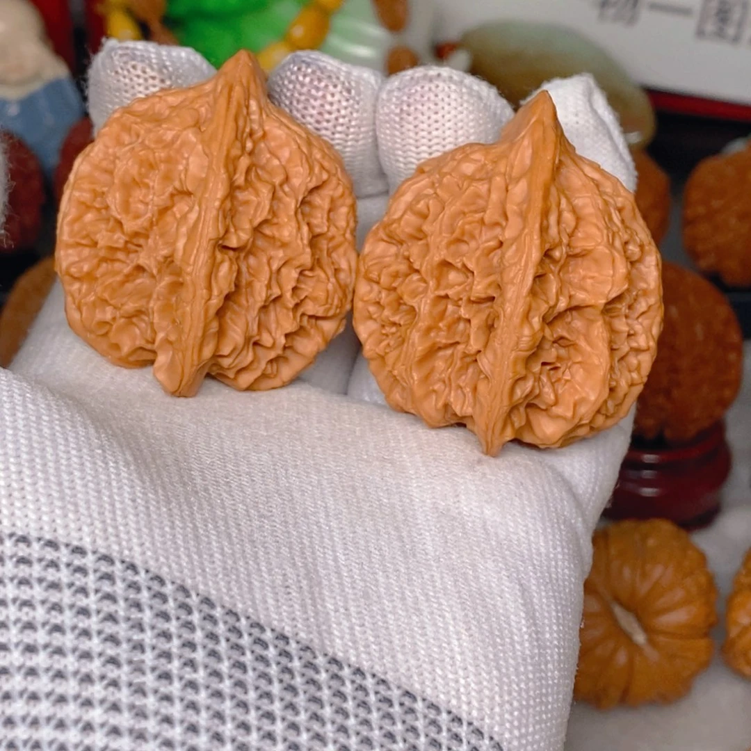 吊坠文玩核桃40 野生 延庆龙脊