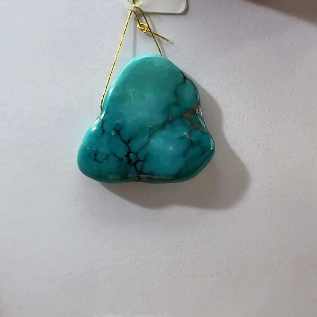 绿松石未镶嵌挂件