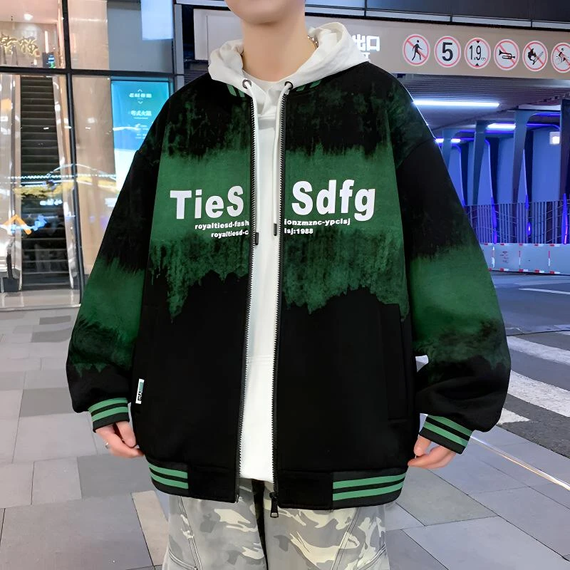 春秋季新款青少年棒球服外套男生潮流大童夹克初高中学生男装上衣