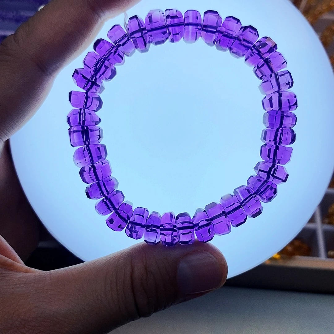 水晶未镶嵌手串天然