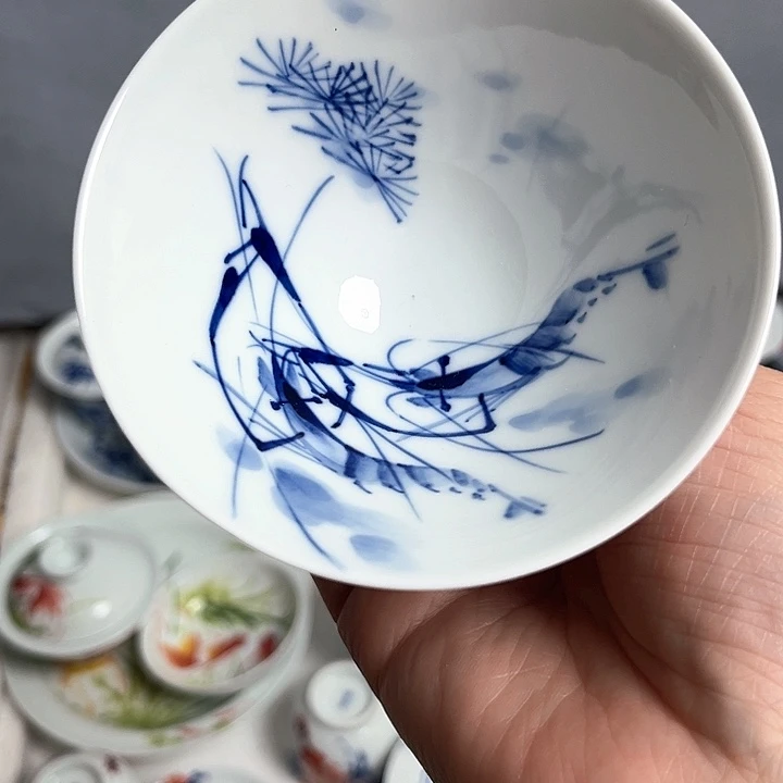 景德镇手工手绘陶瓷茶具