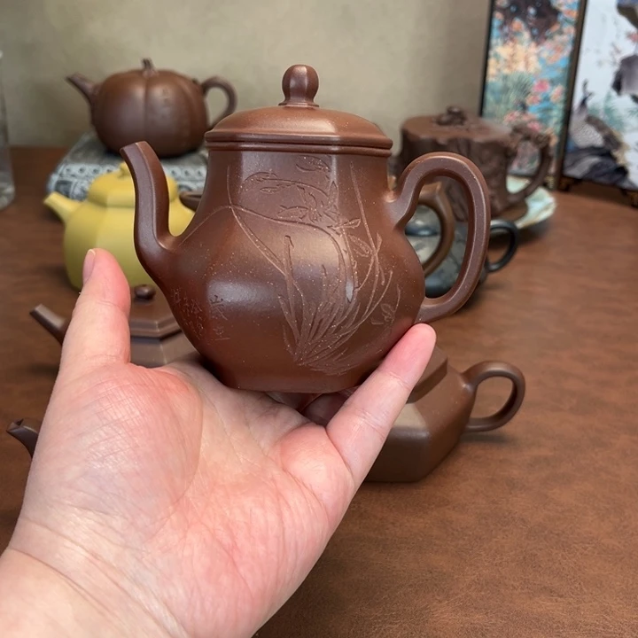 茶壶紫砂念*乡高六方