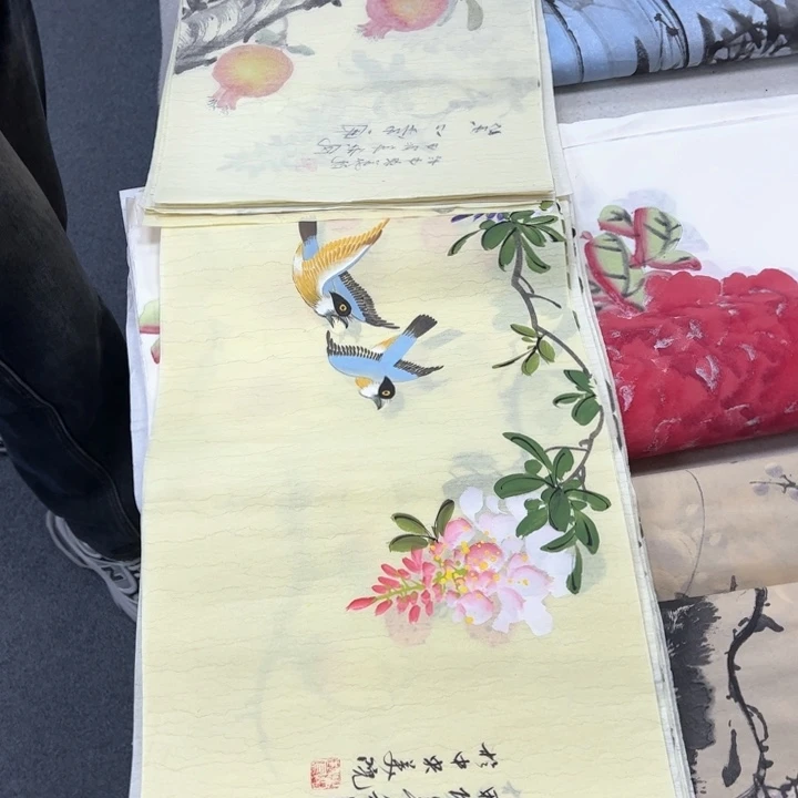 国画纯手绘作品欣赏图