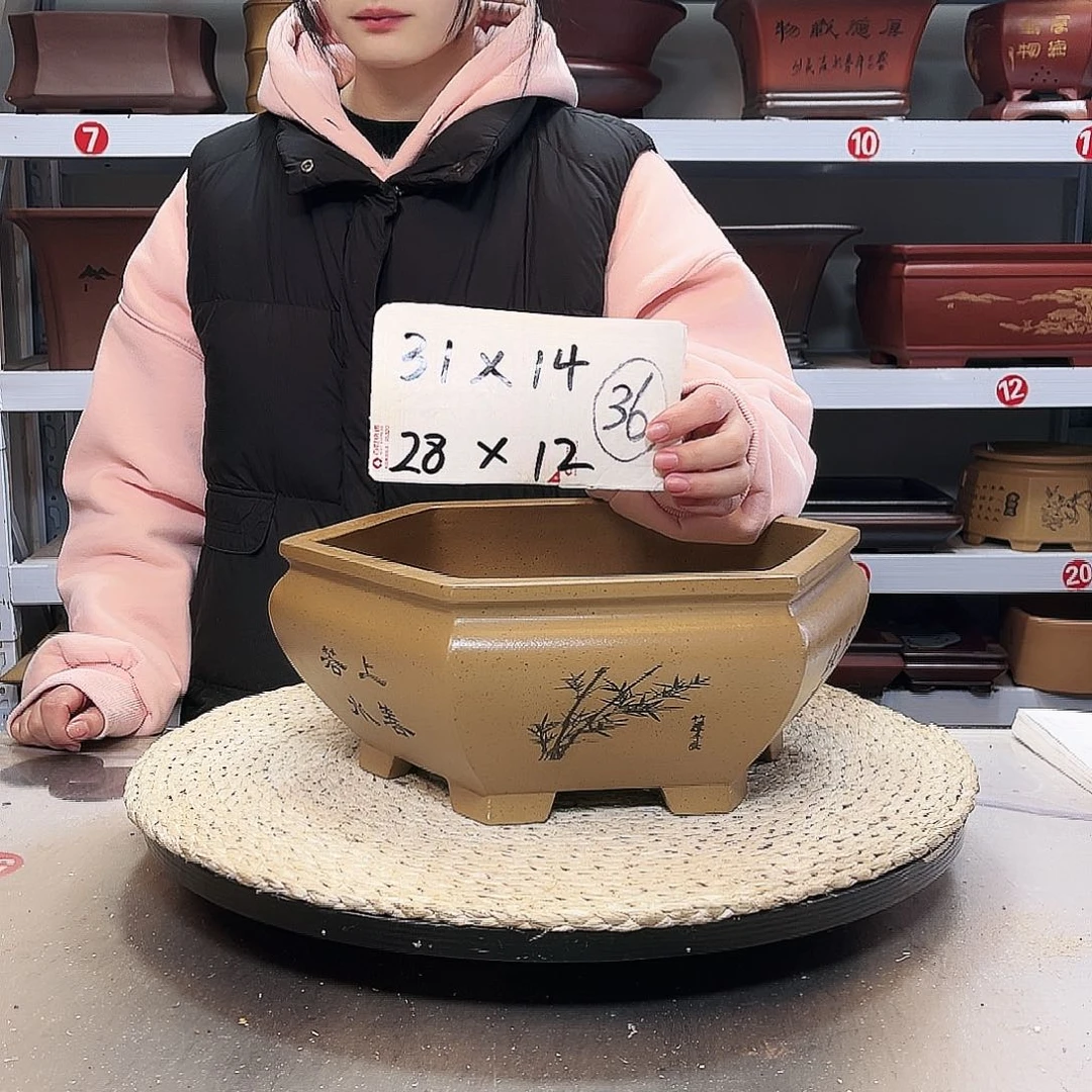 花盆紫砂紫砂花盆