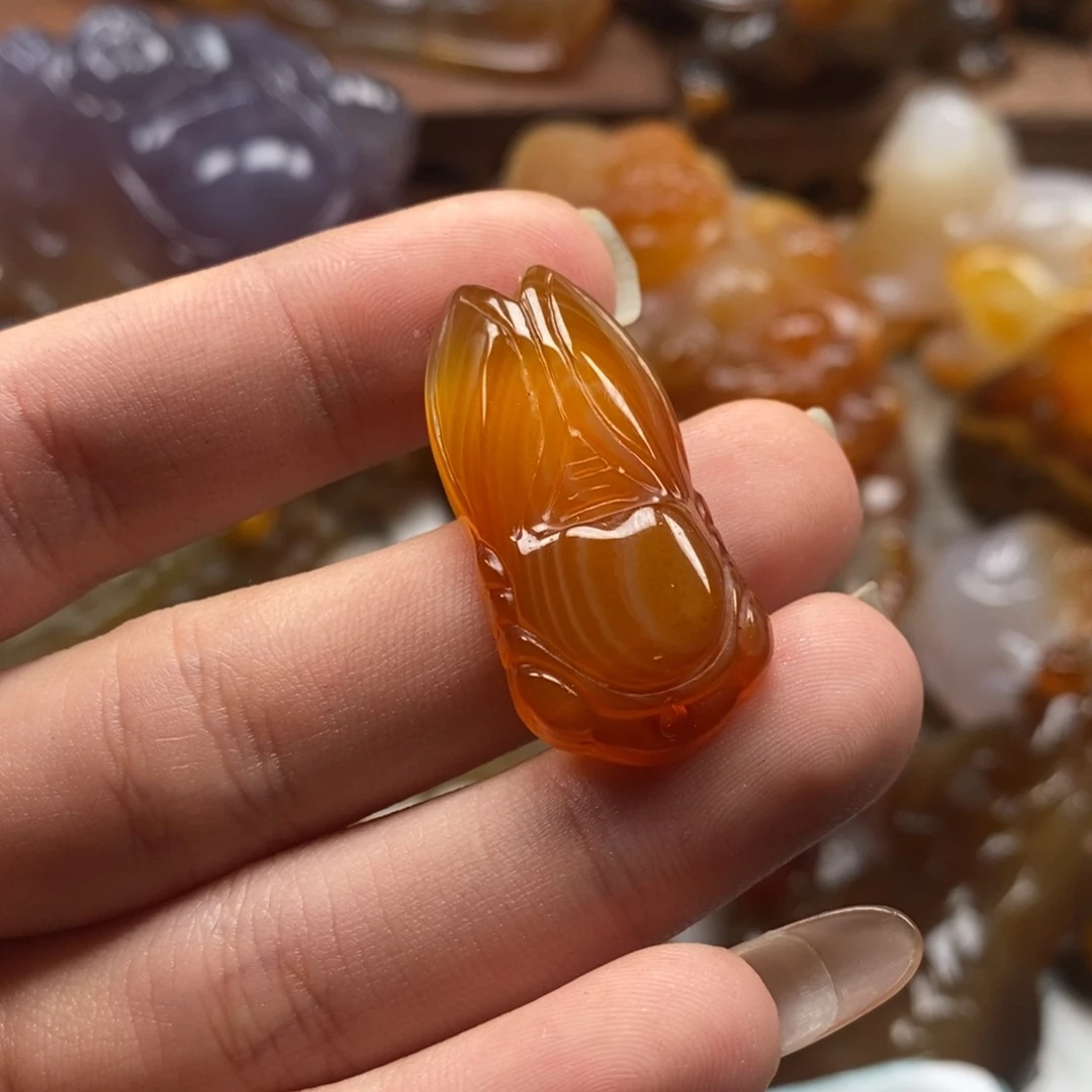 玛瑙/玉髓未镶嵌颈饰