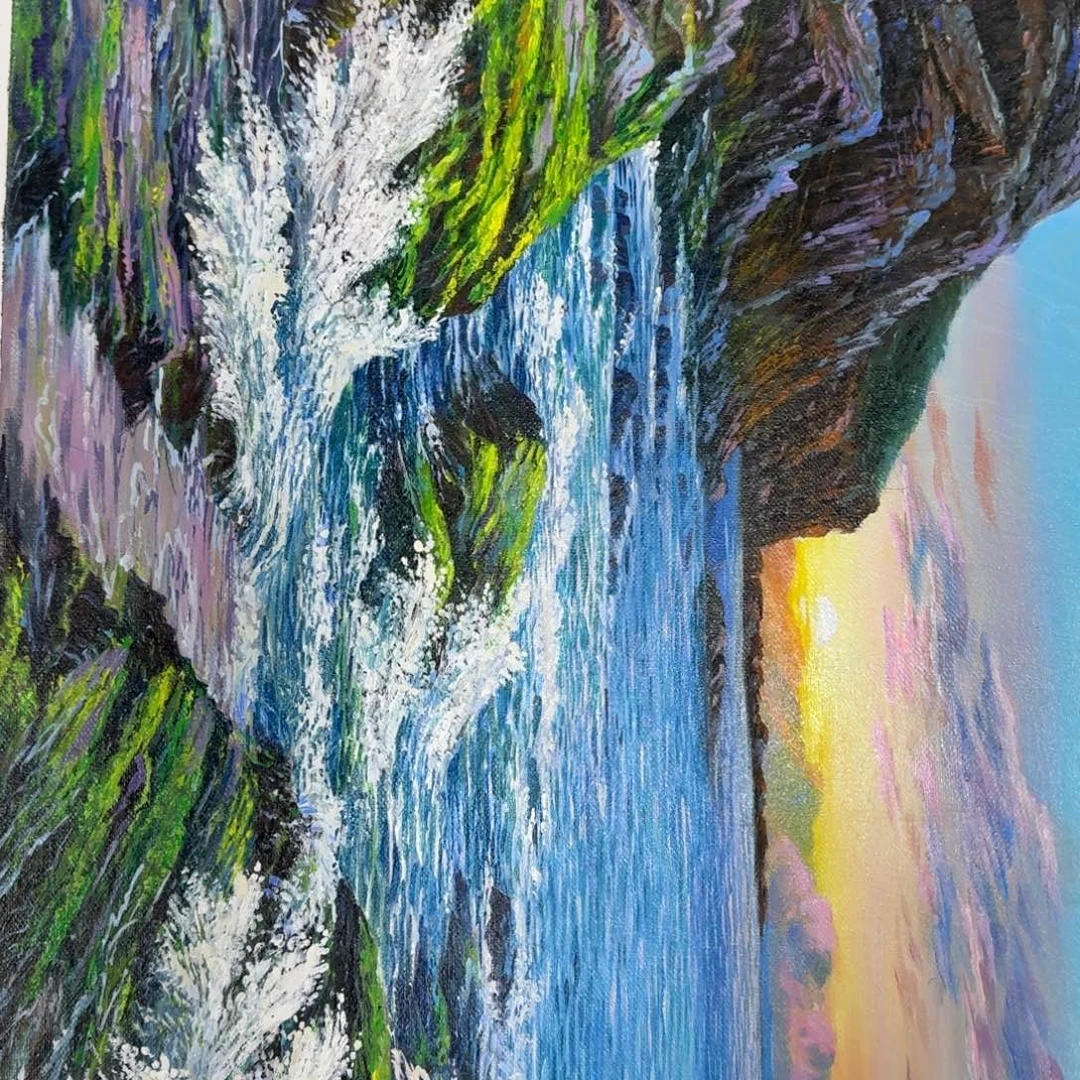 油画加油加油努力加油加油