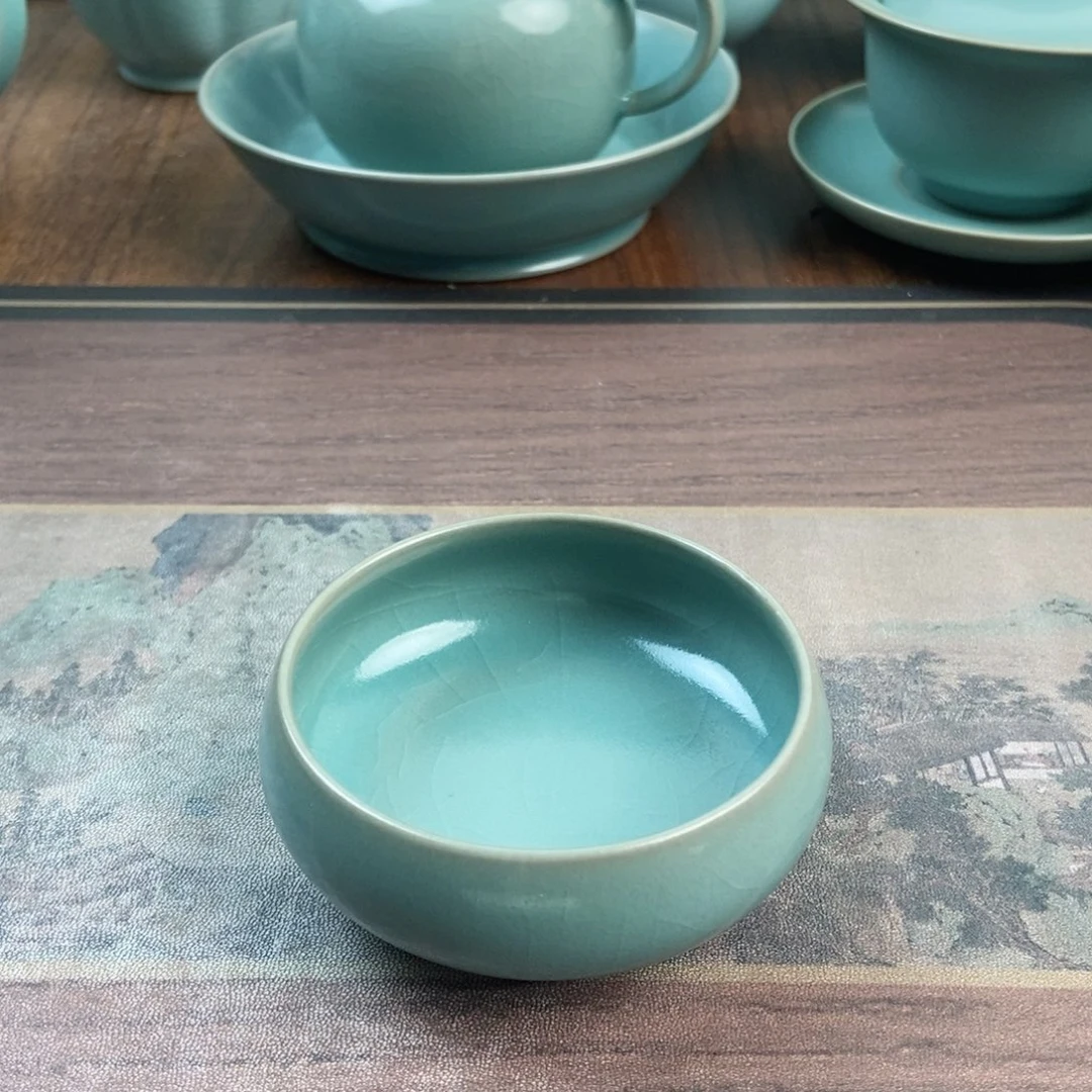 摆件瓷原产地原矿汝瓷～茶器