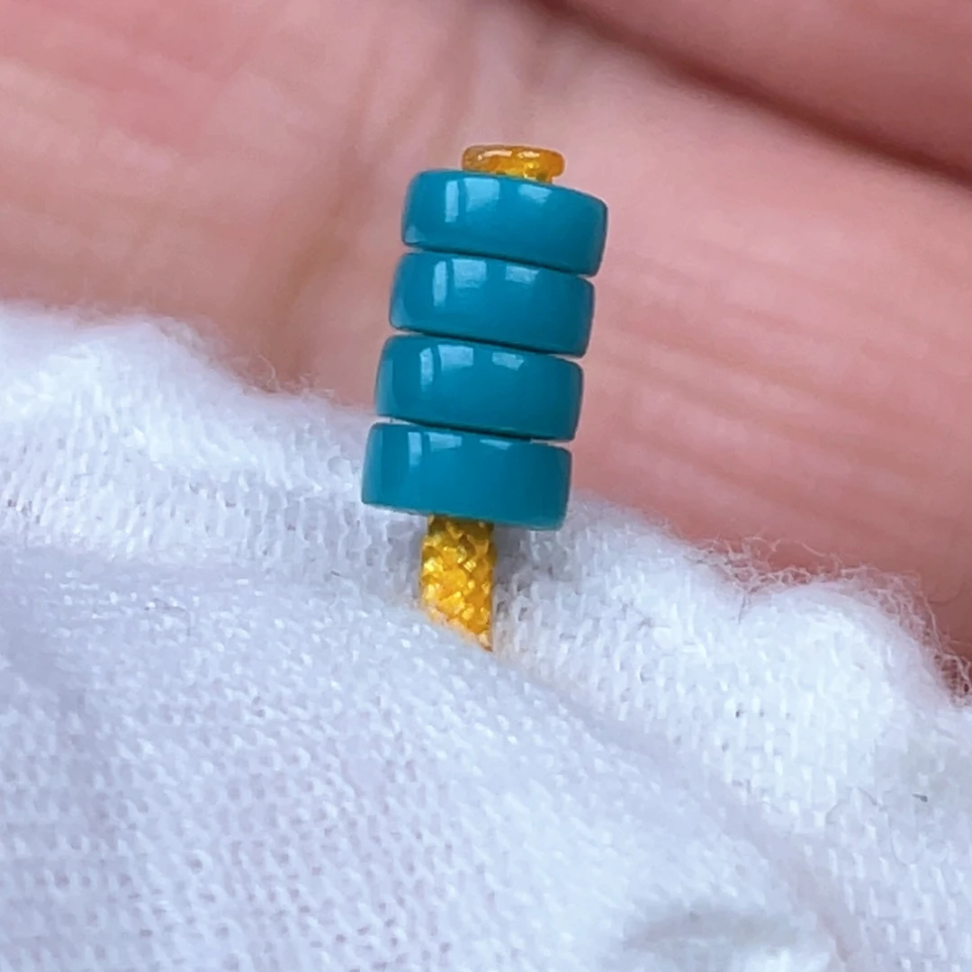 绿松石未镶嵌颈饰4.5mm