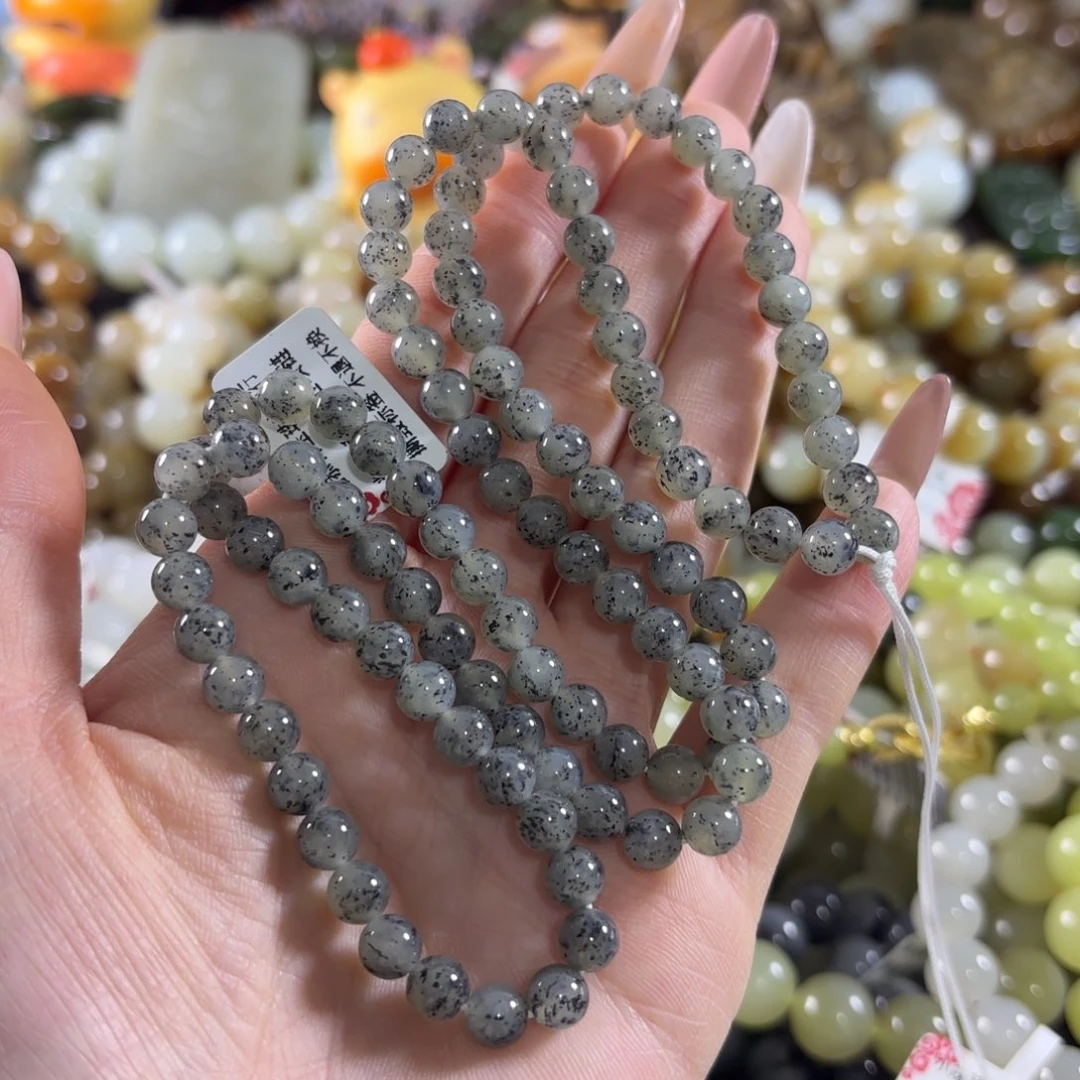 和田玉未镶嵌手链98