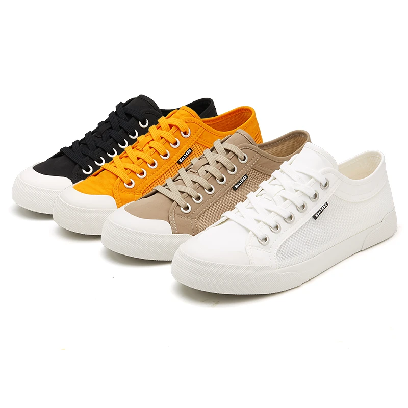 25637 夏季新款轻薄透气凉爽网面男鞋舒适低帮平底休闲小白鞋