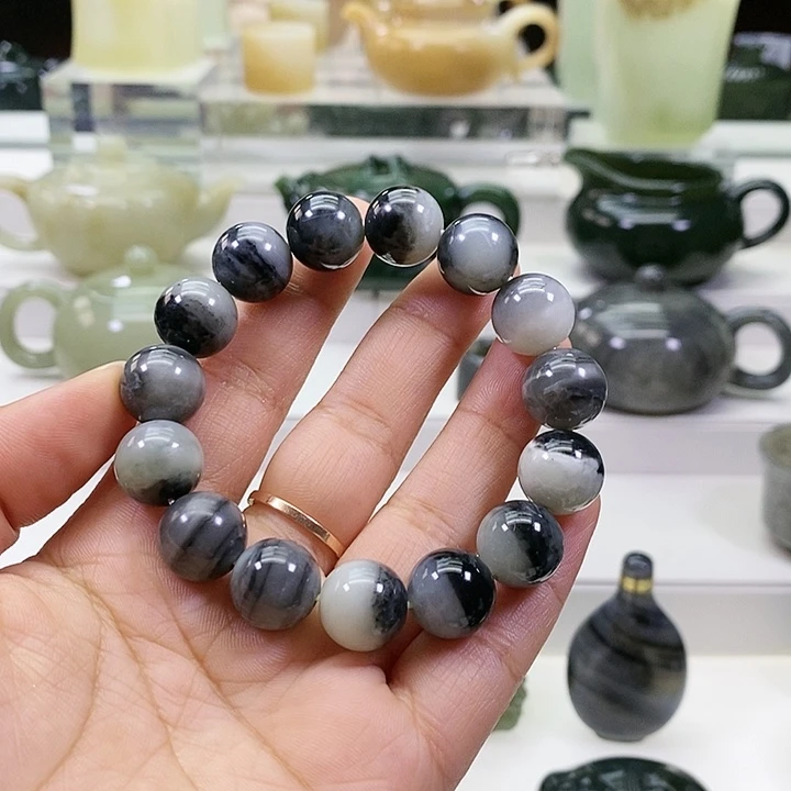 未镶嵌和田玉挂件其**融手串