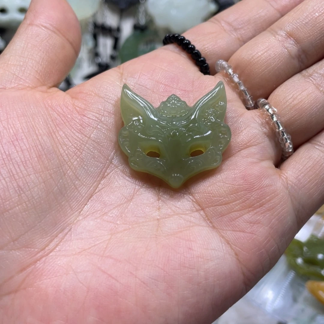 【闪购商品】岫玉未镶嵌颈饰113吊坠