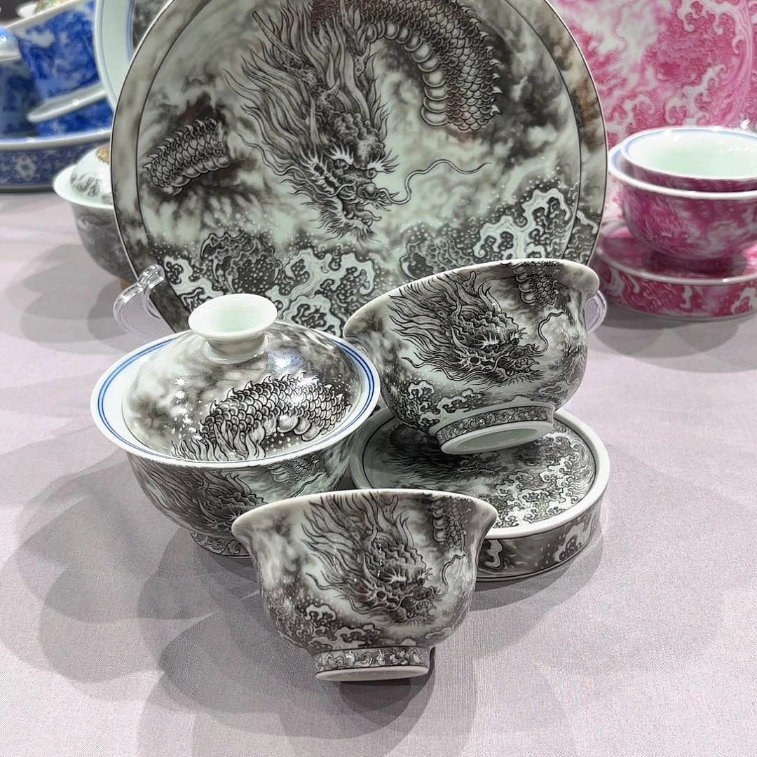 瓷片景德镇瓷器精品展示活动