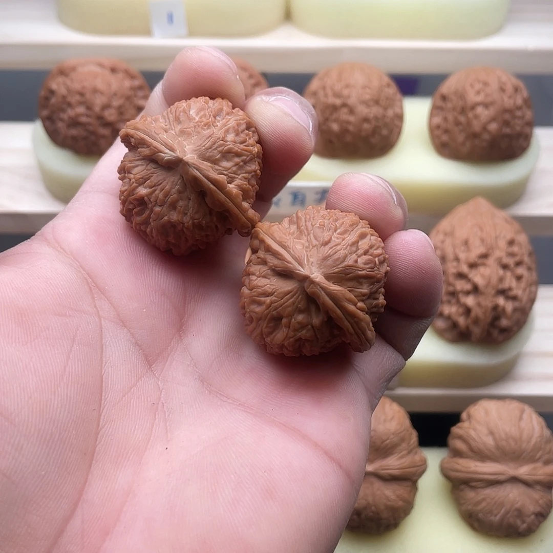 吊坠文玩核桃34白狮子