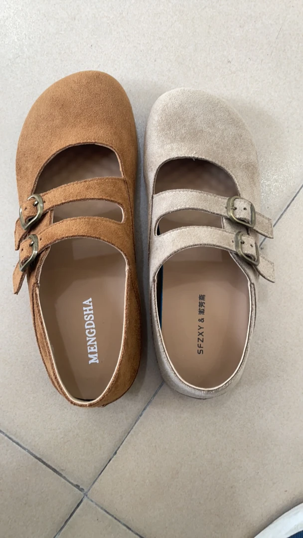 防滑春季薄款圆头内增高增高单鞋鞋子宝宝城市机能风