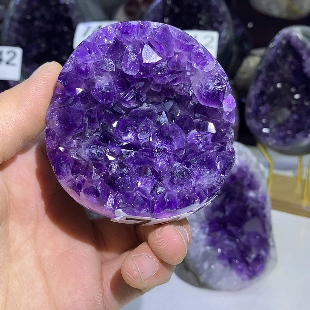 未镶嵌珠宝半成品紫晶