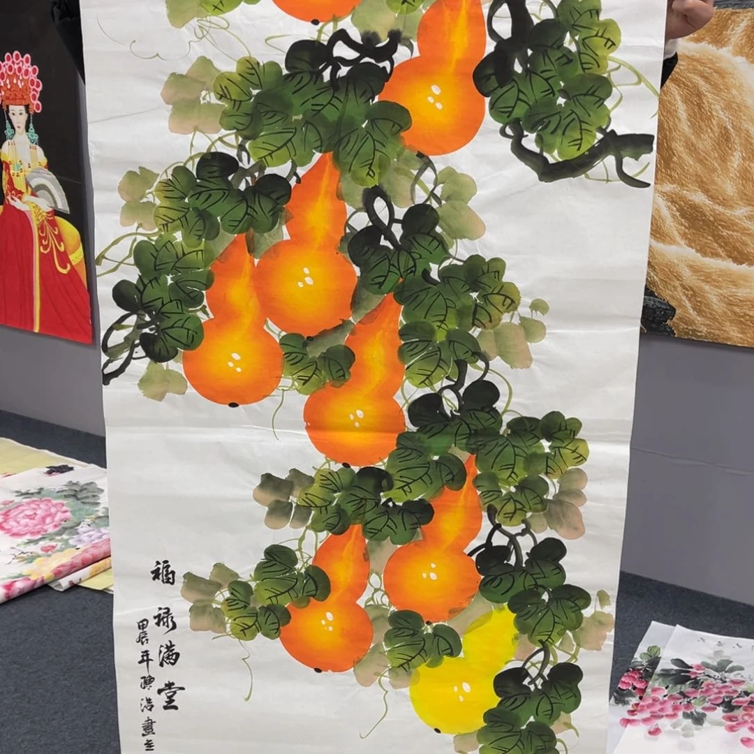 国画我的小伙伴都是我的