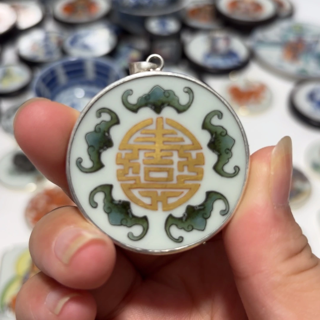 酒***板瓷片精品挂件一个