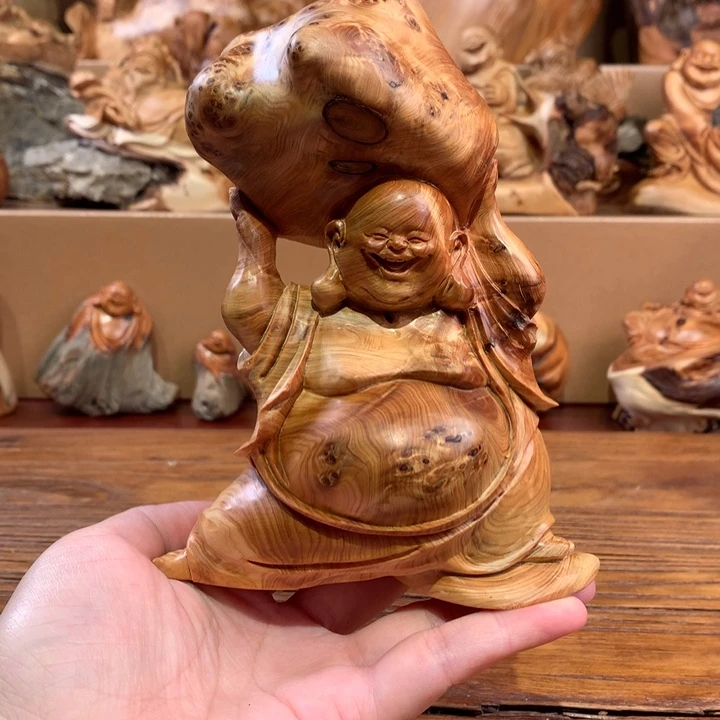 柏木（崖柏）根雕摆件